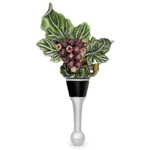 Epic Products Grapevine Enamel Bottle Stopper Wine Bottle Stoppers