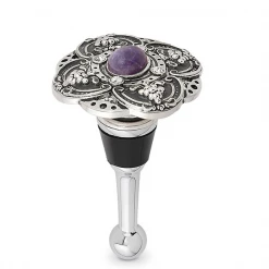 Epic Products Wine Bottle Stoppers Stone Filigree Bottle Stopper
