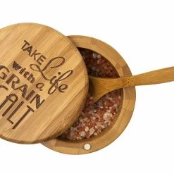 Storage & Organization Totally Bamboo Grain Of Salt Salt Box