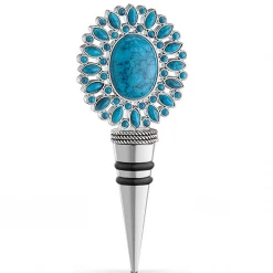 Epic Products Wine Bottle Stoppers Turquoise Bottle Stopper