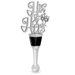 Epic Products Wine Bottle Stoppers His & Hers Bottle Stopper