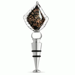 Epic Products Black Leaf Bottle Stopper Wine Bottle Stoppers