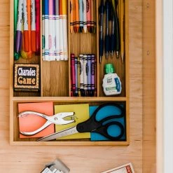 Totally Bamboo Small Cutlery Tray Storage & Organization