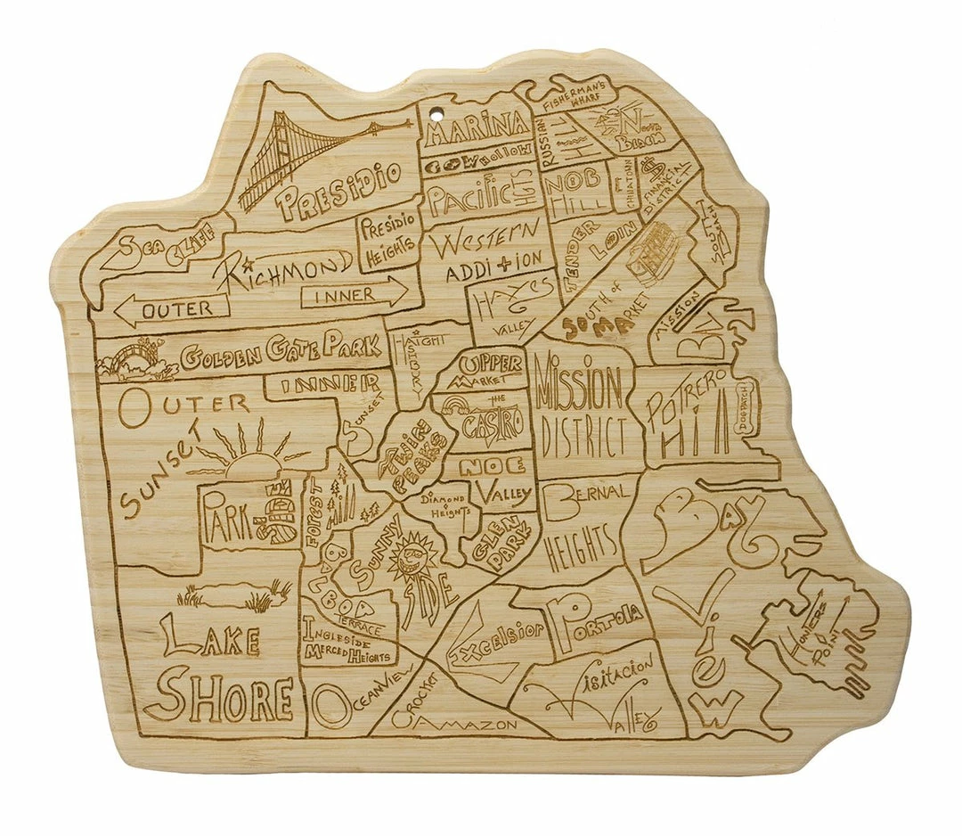 Outlet π Totally Bamboo San Francisco City Board π 1 Totally Bamboo San Francisco City Board