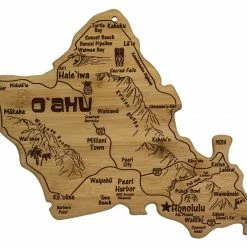 Destination Boards Totally Bamboo Destination Oahu