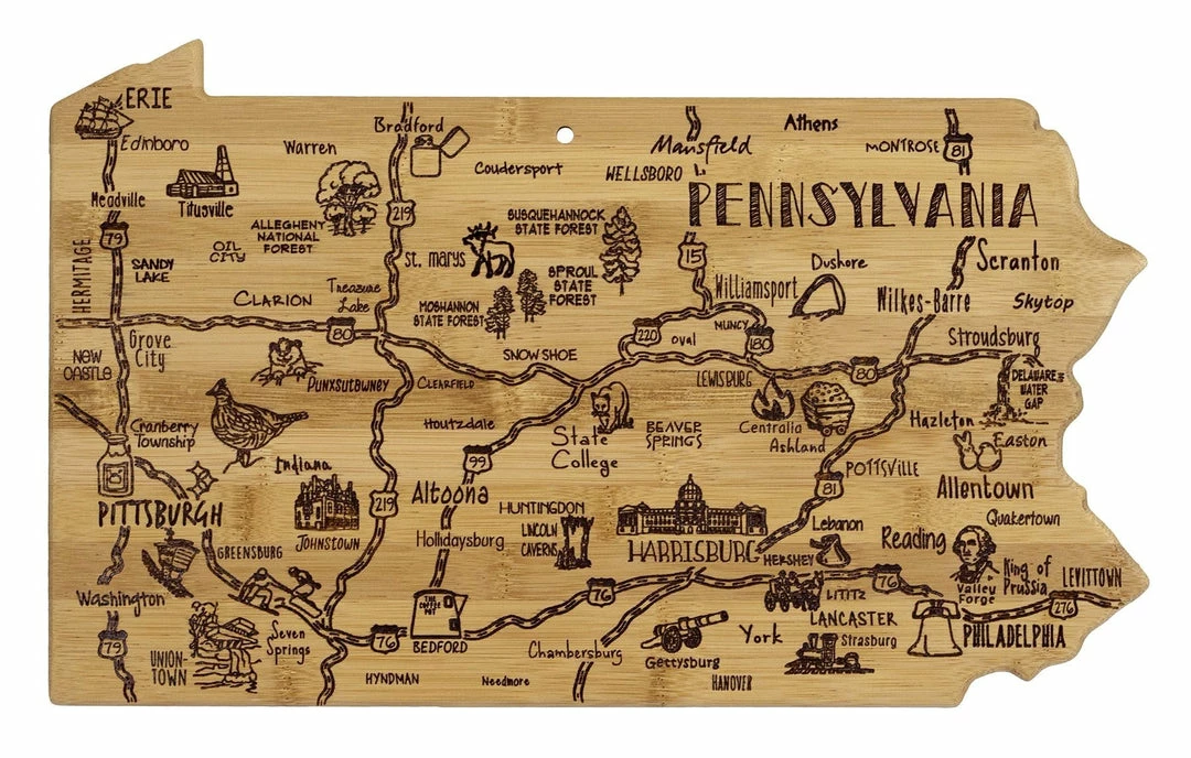 Cheap ❤️ Totally Bamboo Destination Pennsylvania Destination Boards ⌛ 1 Totally Bamboo Destination Pennsylvania Destination Boards