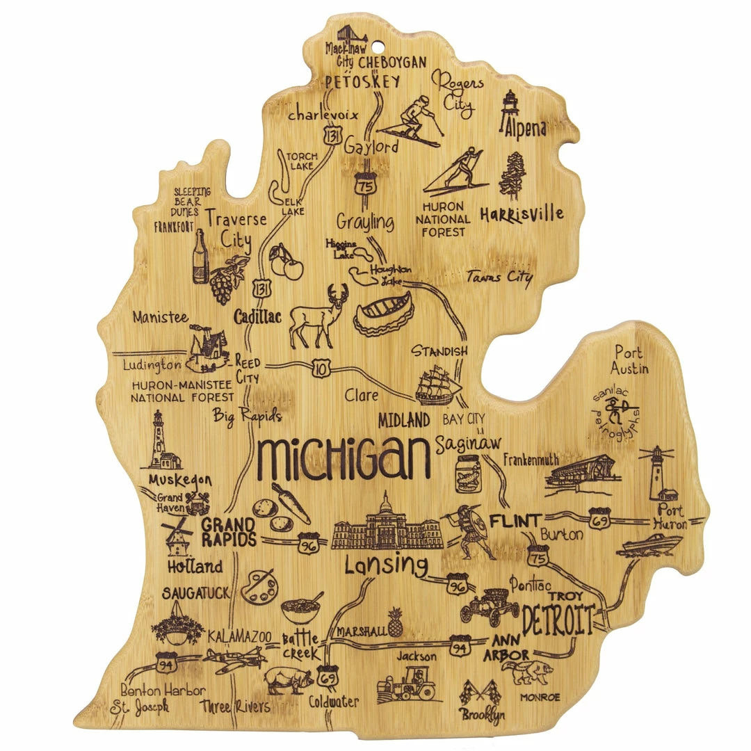 Cheap β Destination Boards Totally Bamboo Destination Michigan (Mitten) π 1 Destination Boards Totally Bamboo Destination Michigan (Mitten)