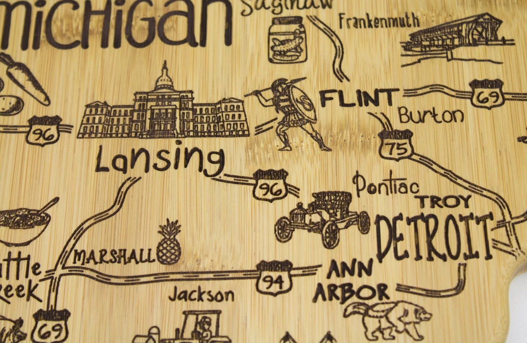 Cheap β Destination Boards Totally Bamboo Destination Michigan (Mitten) π 3 Destination Boards Totally Bamboo Destination Michigan (Mitten)