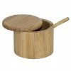 Storage & Organization Totally Bamboo Little Dipper Bamboo Salt Box With Spoon