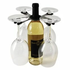 True Fabrications Wine Glass Caddy Wine Bottle Stoppers
