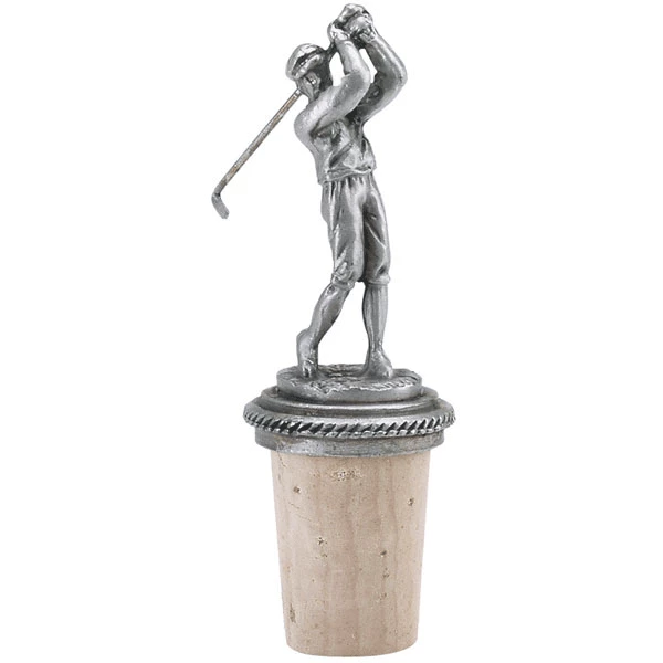 Best deal ✨ Wine Bottle Stoppers True Fabrications Pewter Golfer Bottle Stopper ✔️ 1 Wine Bottle Stoppers True Fabrications Pewter Golfer Bottle Stopper