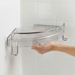 OXO Shower & Bathroom OXO Good Grips Press-Sure Corner Caddy