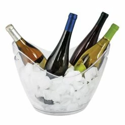 Champagne Buckets/Wine Chillers True Fabrications Modern 4-Bottle Ice Bucket