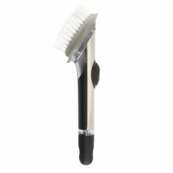Clean With OXO OXO SteeL Soap Squirting Dish Brush
