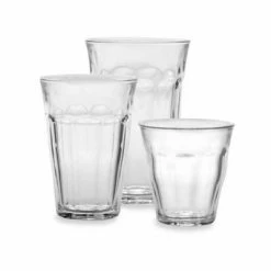 Duralex Picardi 18-Piece Tumbler Glassware Set Duralex Glassware