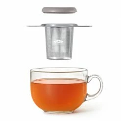 OXO Good Grips Stainless Steel Tea Infuser Basket In Black OXO Coffee & Beverage