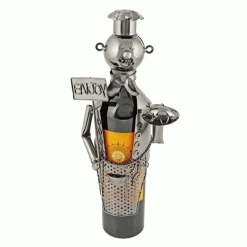 True Fabrications Cook Bottle Character Wine Bottle Holder