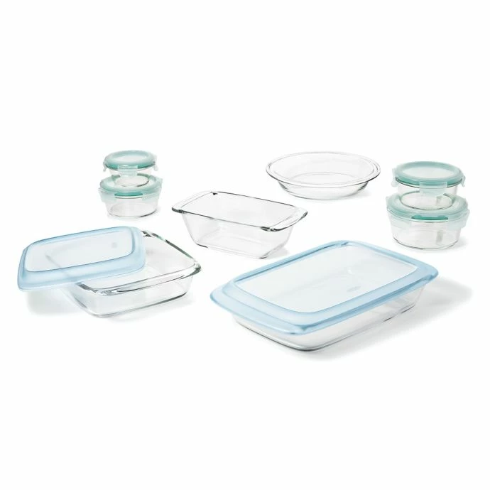Coupon π OXO Good Grips 14-Piece Glass Baking Dish Set With Lids Bake With OXO π 1 OXO Good Grips 14-Piece Glass Baking Dish Set With Lids Bake With OXO