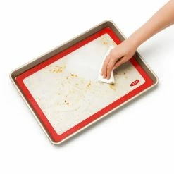 Bake With OXO OXO Good Grips 2-Piece Silicone Baking Mat & Half Sheet Baking Pan Set