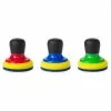 OXO Good Grips 3-Pack Multicolor Non-Scratch Palm Scrubbers