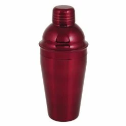 True Fabrications Crimson Contour Shaker Cocktail Shakers