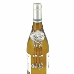 True Fabrications Shell Bottle Necklace Wine Charms Wine Glass Accessories