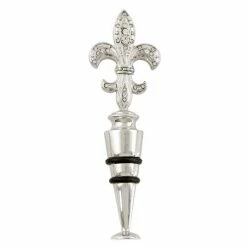 Wine Bottle Stoppers True Fabrications Fleur-de-Lis Bottle Stopper