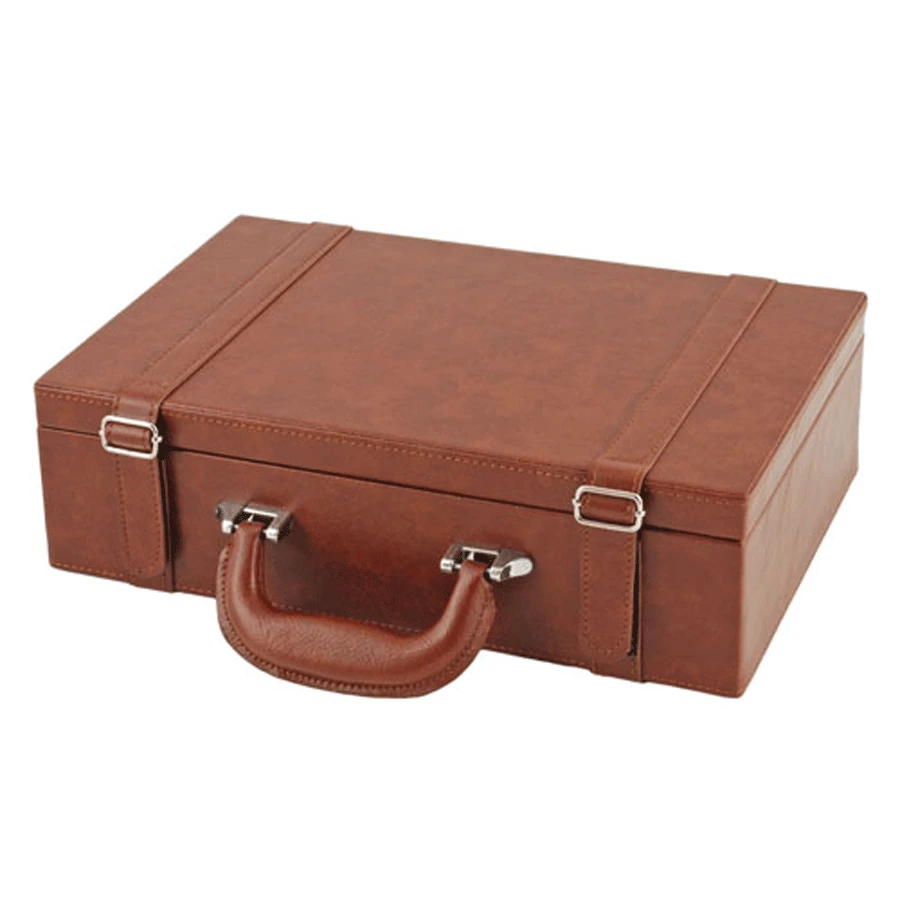 Outlet π True Fabrications Bowery Wine Suitcase 2 Bottle Box π 2 True Fabrications Bowery Wine Suitcase 2 Bottle Box