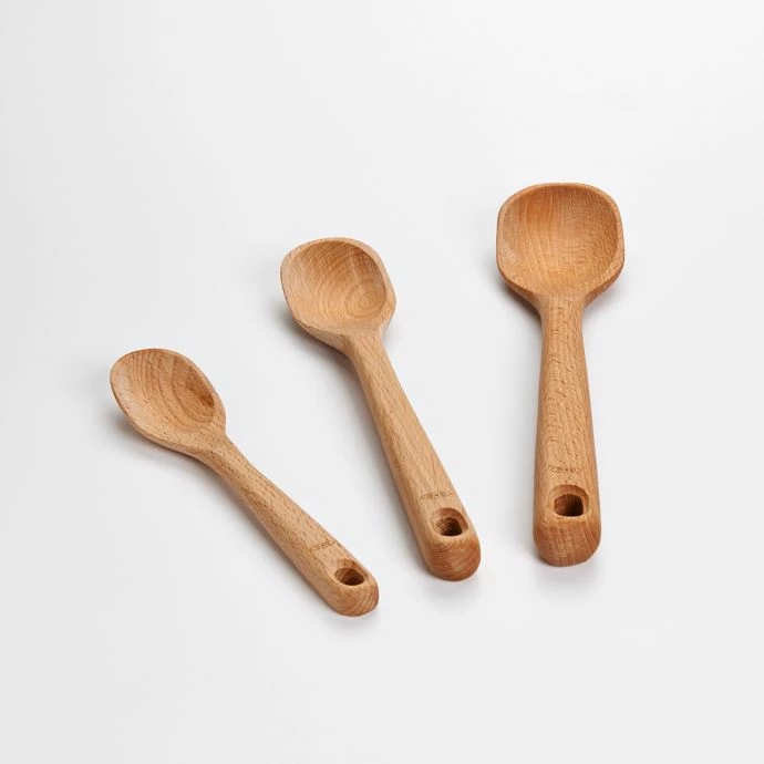 Brand new 🥰 OXO Good Grips 3-Piece Wooden Spoon Set 🤩 2 OXO Good Grips 3-Piece Wooden Spoon Set