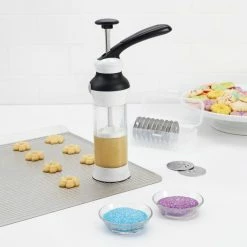 OXO Good Grips 13-Piece Cookie Press Set Bake With OXO