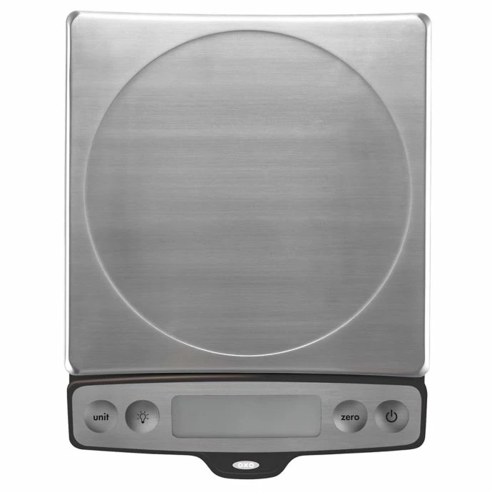 Discount ❤️ OXO 22-Pound Food Scale With Pull-Out Display Cook With OXO 🥰 1 OXO 22-Pound Food Scale With Pull-Out Display Cook With OXO