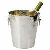 True Fabrications Hammered Metal Ice Bucket