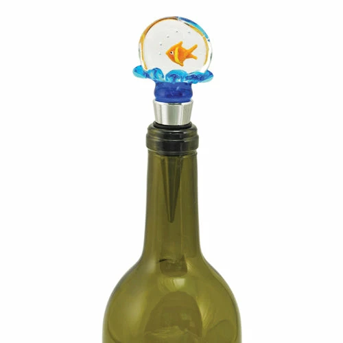Promo π₯ Wine Bottle Stoppers True Fabrications Glass Fishbowl Bottle Stopper βοΈ 2 Wine Bottle Stoppers True Fabrications Glass Fishbowl Bottle Stopper
