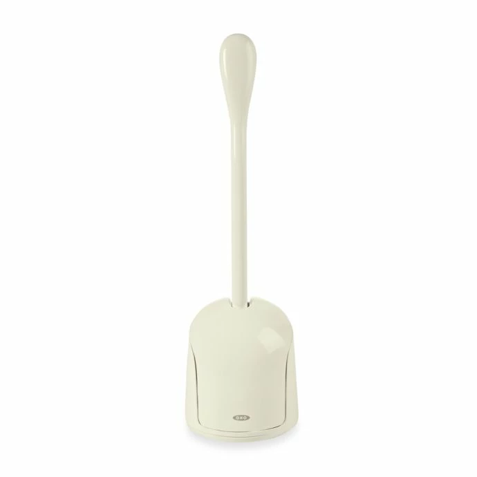 Outlet π OXO Good Grips Compact Toilet Brush And Canister - Biscuit Clean With OXO β¨ 1 OXO Good Grips Compact Toilet Brush And Canister - Biscuit Clean With OXO