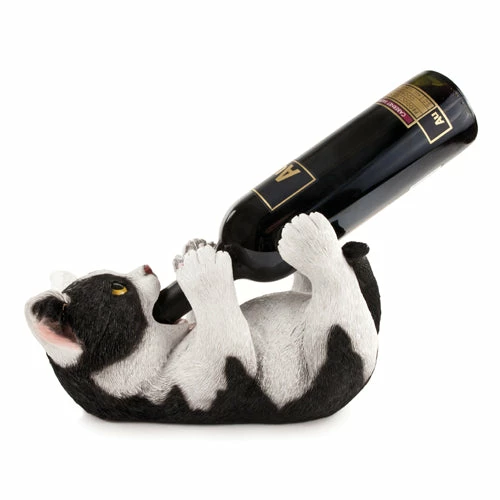 True Fabrications Klutzy Kitty Bottle Holder Wine Racks & Holders
