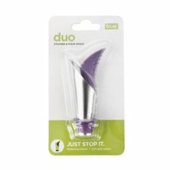 True Fabrications Duo Stopper & Pour Spout Wine Bottle Stoppers