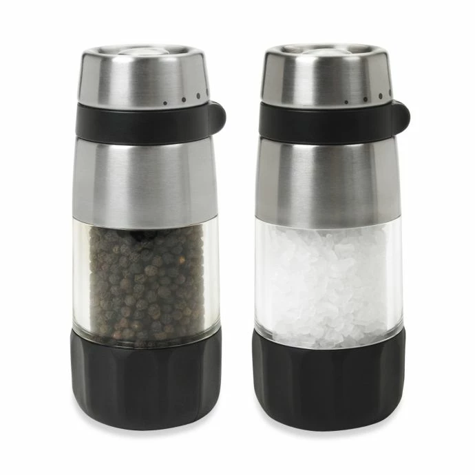 New π OXO Good Grips Salt & Pepper Grinder Set π€© 2 OXO Good Grips Salt & Pepper Grinder Set