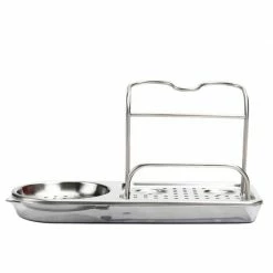 Organize With OXO OXO Good Grips Stainless Steel Sink Organizer