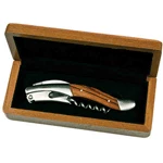 Shopwinestuff Michelangelo Waiters Corkscrew- Rosewood Handle
