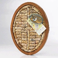 Wine Enthusiast Cork Presentation Oval Wine Cork Trivet Kit