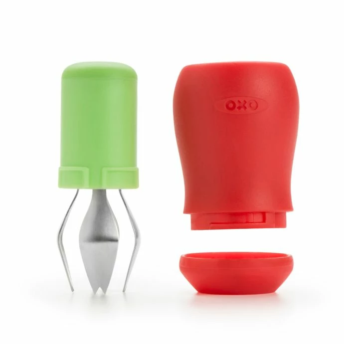 New 🧨 OXO Good Grips Strawberry Huller 🤩 3 OXO Good Grips Strawberry Huller