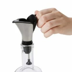 OXO Good Grips Oil Pourer With Flip Out Funnel Wine Aeration