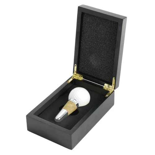 Best deal π― Wine Bottle Stoppers True Fabrications Golf Ball Stopper W/ Wooden Box β 1 Wine Bottle Stoppers True Fabrications Golf Ball Stopper W/ Wooden Box