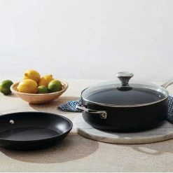 Le Creuset Cookware Sets Le Creuset Toughened Nonstick Pro 3 Piece Cookware Set
