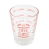 True Fabrications Measured Shot Glass Bar Glassware