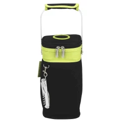 Picnic At Ascot Single Bottle Tote - Apple