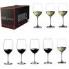 Riedel Vinum Chardonnay / Bordeaux Set Of 6 + 2 Free (Set Of 8) Riedel Value Sets