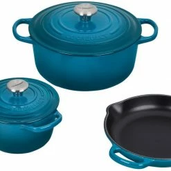 Top 10 π Le Creuset Dutch Ovens Le Creuset 5 Piece Enameled Cast Iron Signature Set π 19 Le Creuset Dutch Ovens Le Creuset 5 Piece Enameled Cast Iron Signature Set