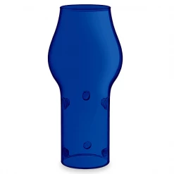 Epic Products Wine Bottle Accessories Glass Bottle Chimney- Blue