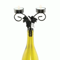 Epic Products Grapevine Wine Bottle Candelabra